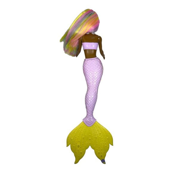 Barbie Dreamtopia Rainbow Magic Mermaid Doll Rainbow Hair Color Change - Picture 9 of 11